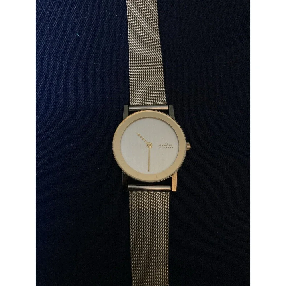 Skagen Denmark Women’s Watch | Stainless Steel, Two Toned Color